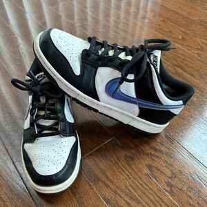 Kids dunk black blue